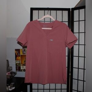 Figs Technical Collection Jogger Set (Peach) Size Medium (Top and Bottom)